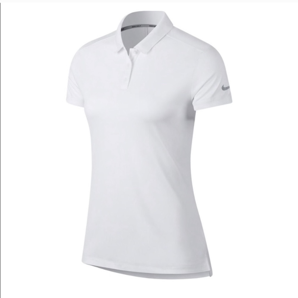 Nike golf button down dri-fit tee shirt